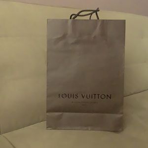 Authentic Louis Vuitton gift bag